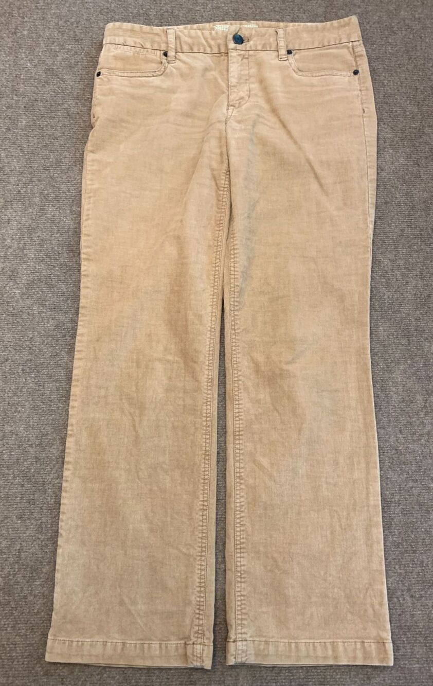Vintage J Crew Pants Womens 30 Bootcut Low Rise Corduroy Stretch Relaxed Trouser
